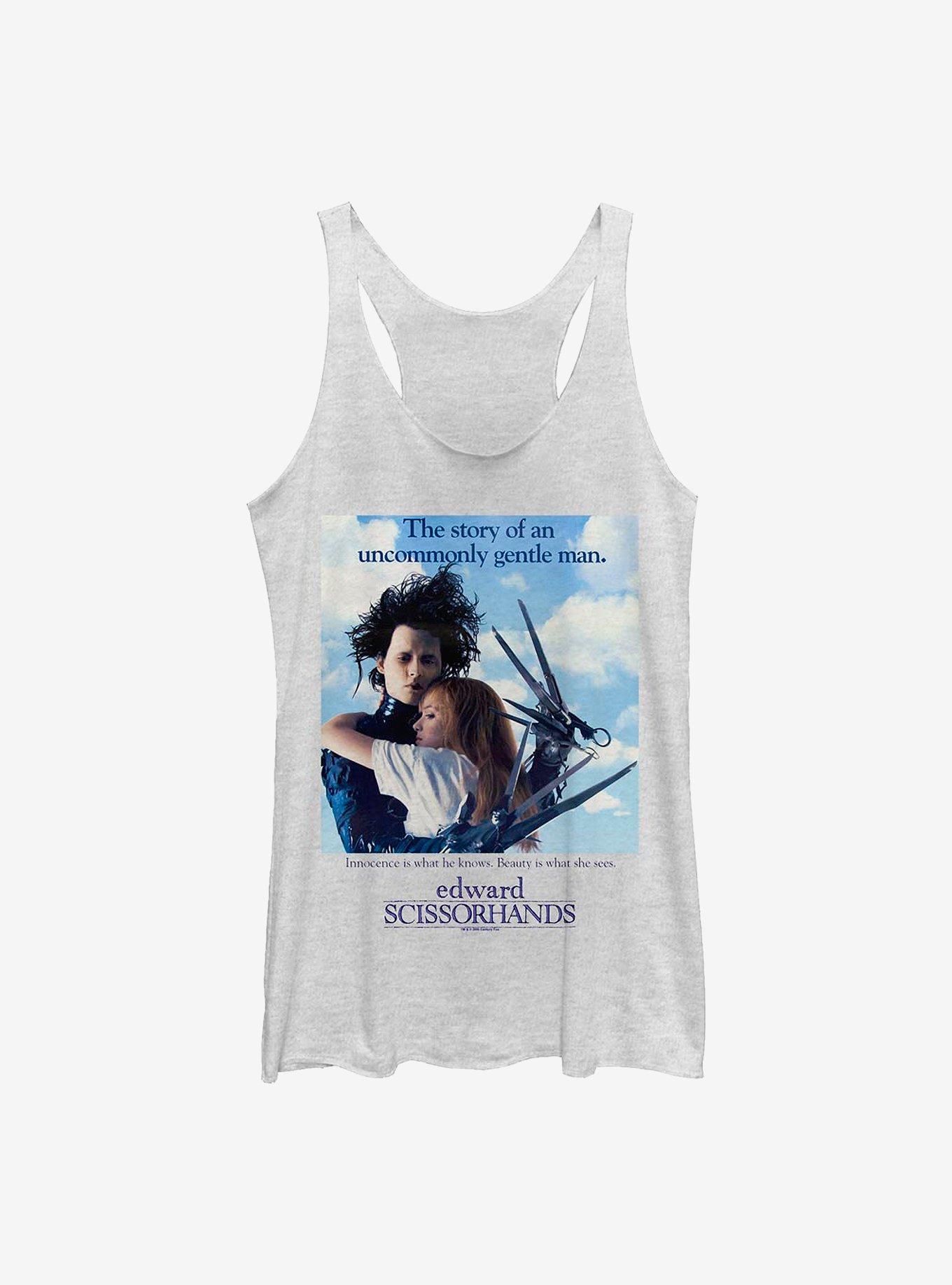 Edward Scissorhands Couple Poster Womens Tank Top, , hi-res