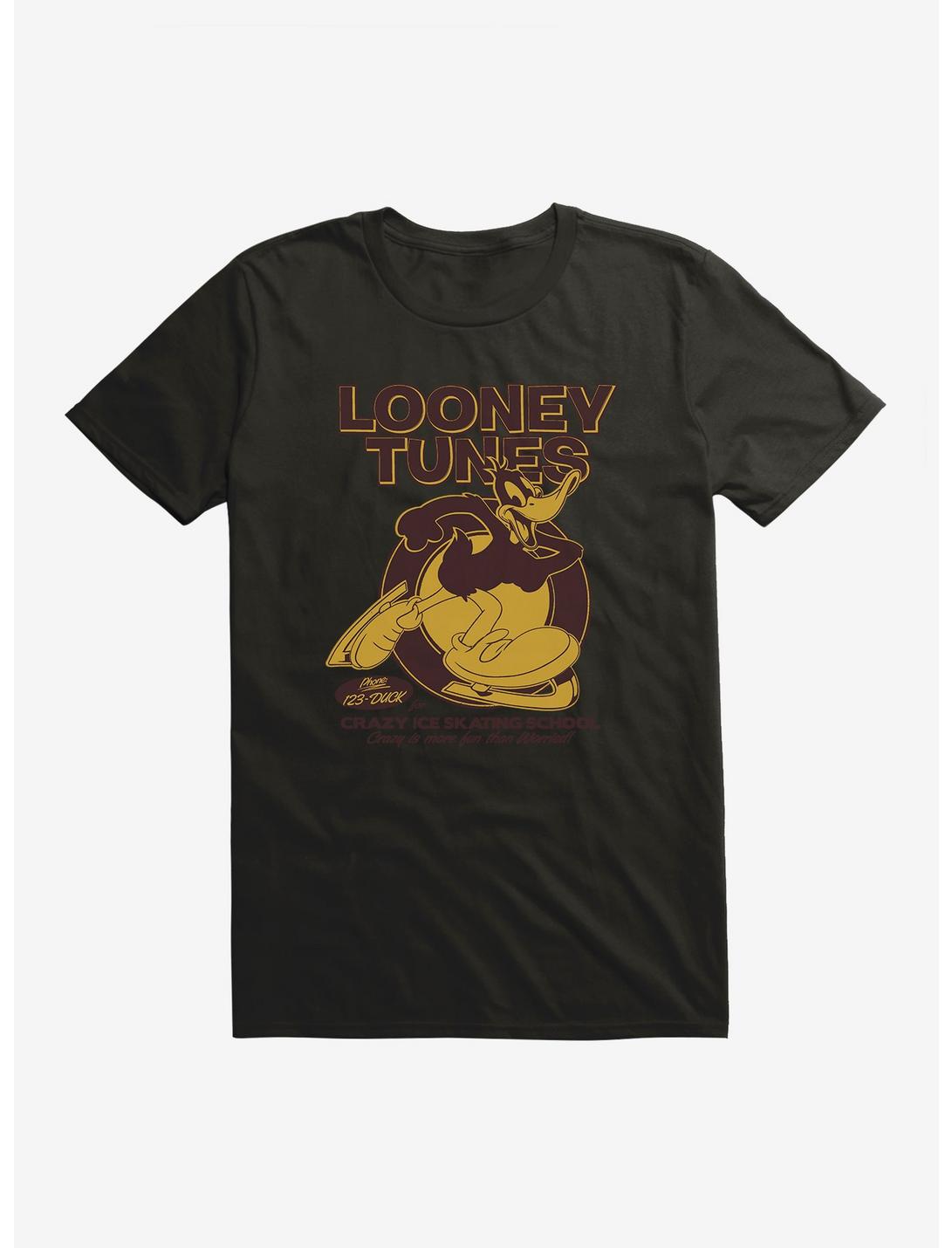 Looney Tunes Ice Skating School T-Shirt, BLACK, hi-res