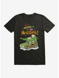 Looney Tunes Holiday All Wrapped Up T-Shirt, BLACK, hi-res