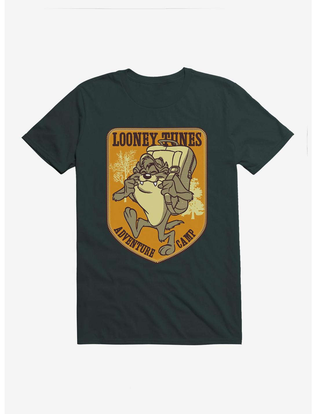 Looney Tunes Taz Happy Camper T-Shirt, FOREST GREEN, hi-res