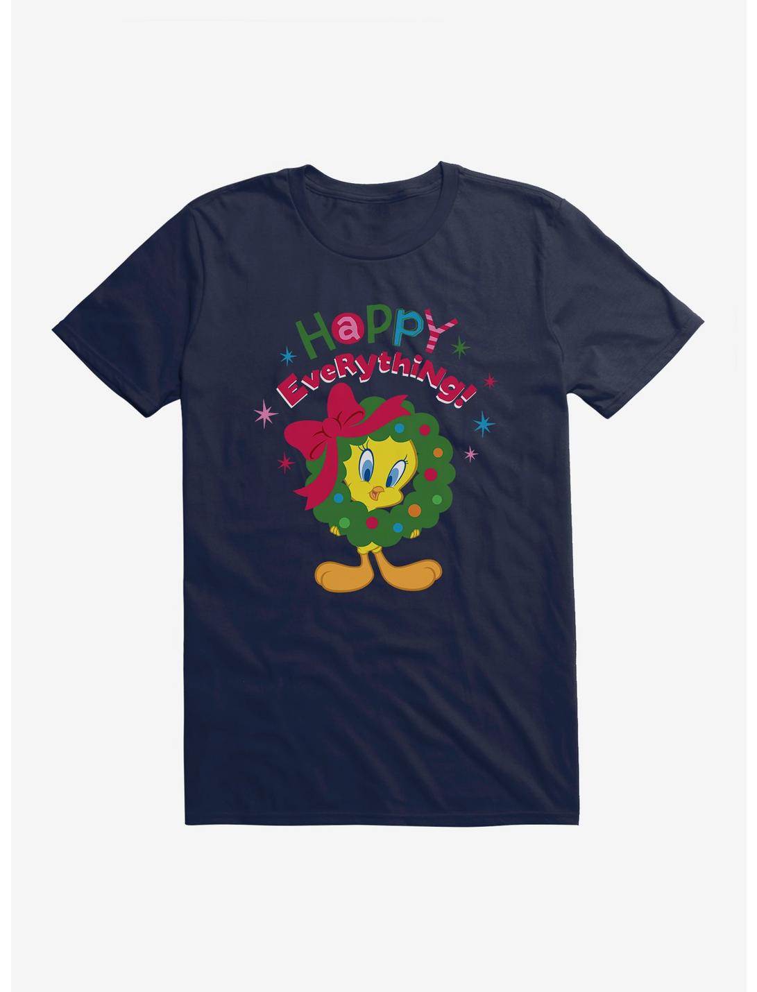 Looney Tunes Holiday Happy Everything T-Shirt, MIDNIGHT NAVY, hi-res