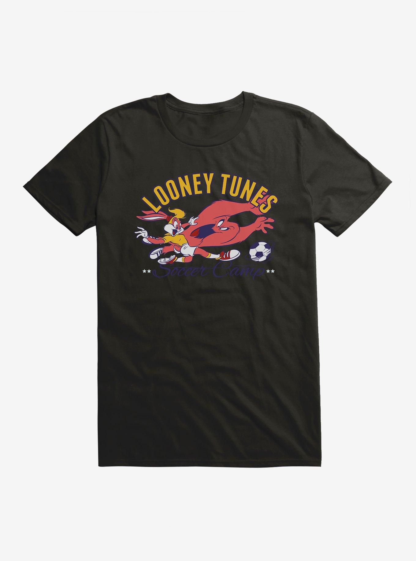 Looney Tunes Soccer Goal T-Shirt, BLACK, hi-res