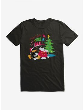 Plus Size Looney Tunes Holiday I Want It All T-Shirt, , hi-res