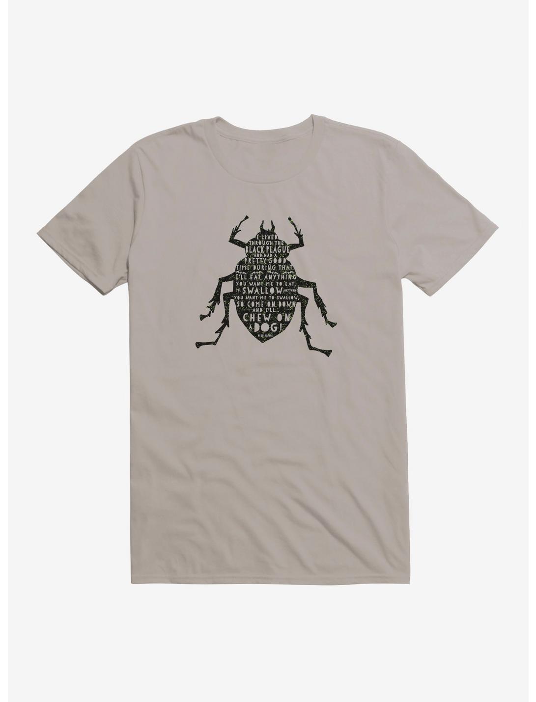 Beetlejuice Beetle Black T-Shirt, LIGHT GREY, hi-res