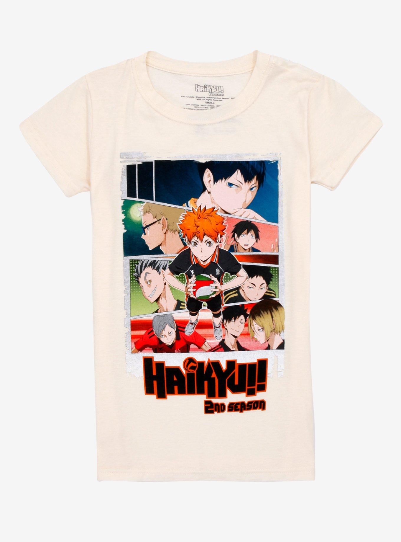 Haikyu!! Panel Girls T-Shirt, MULTI, hi-res