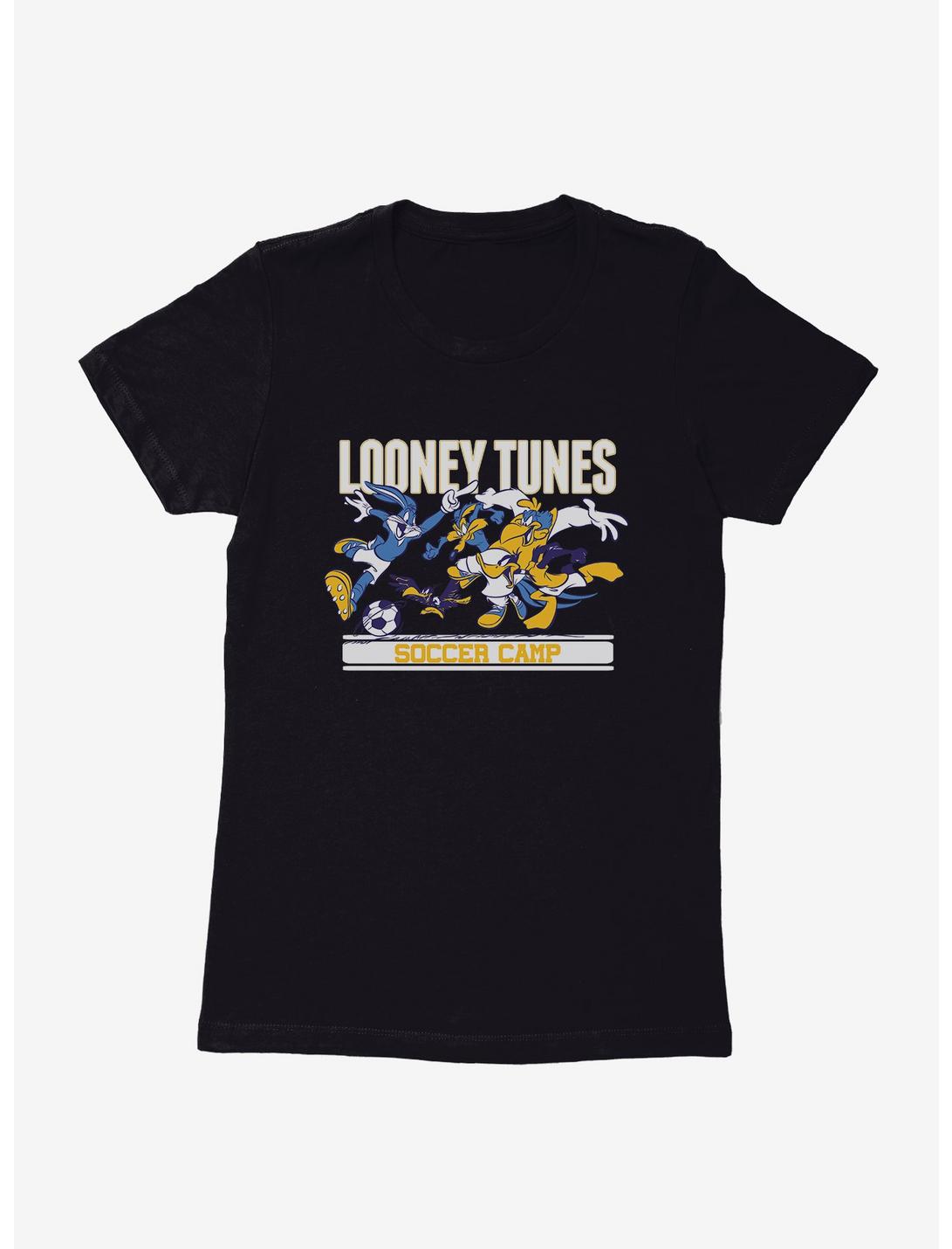 Looney Tunes Soccer Camp Game Womens T-Shirt, BLACK, hi-res
