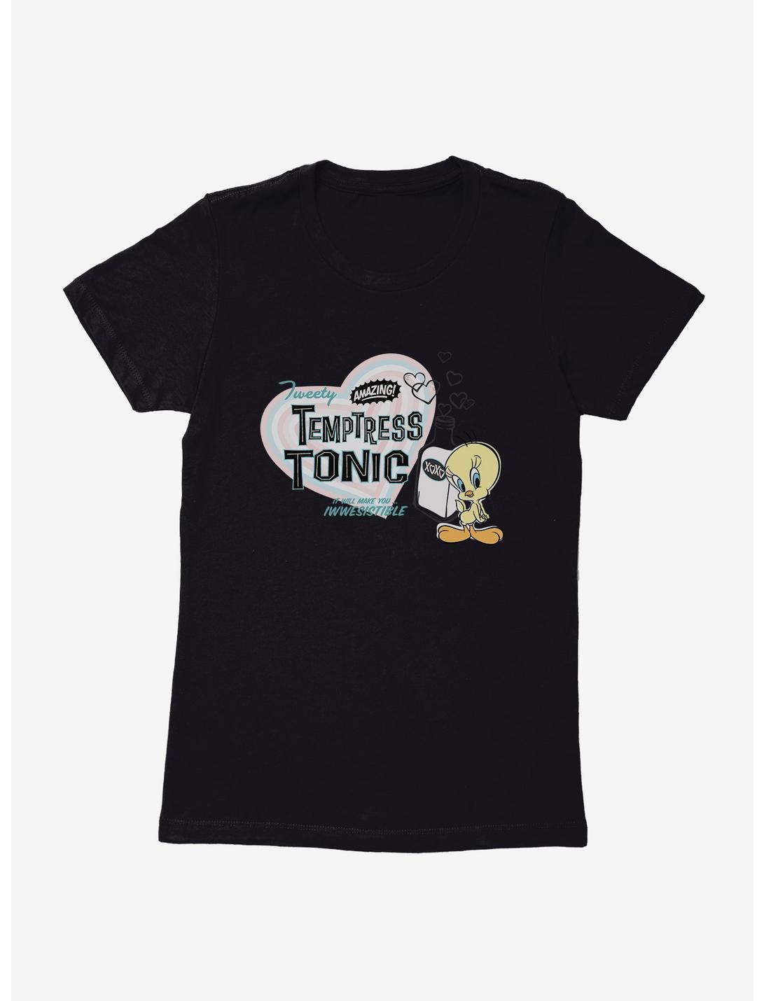 Looney Tunes Summer Fun Temptress Tonic Womens T-Shirt, BLACK, hi-res