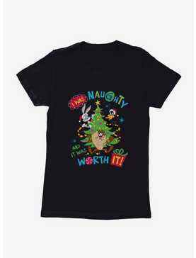 Looney Tunes Holiday I Was Naughty Womens T-Shirt, , hi-res