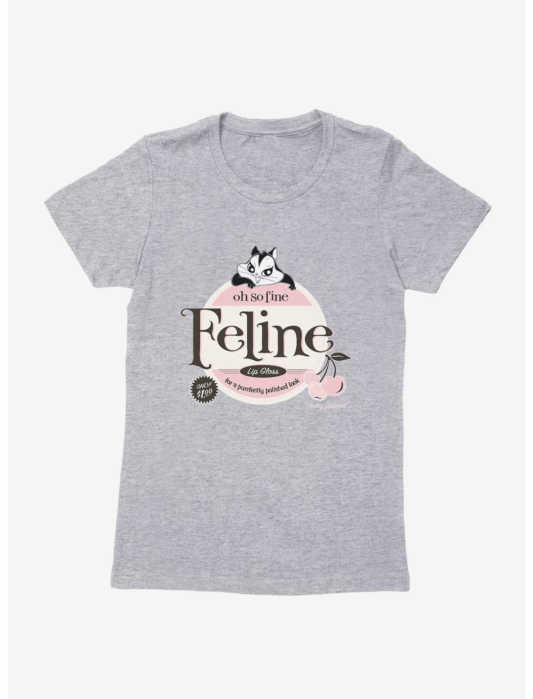 Looney Tunes Summer Fun Oh So Fine Feline Womens T-Shirt, HEATHER, hi-res
