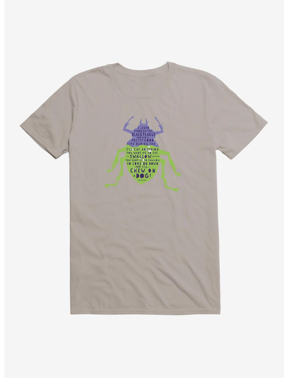 Beetlejuice Beetle Grey T-Shirt, LIGHT GREY, hi-res