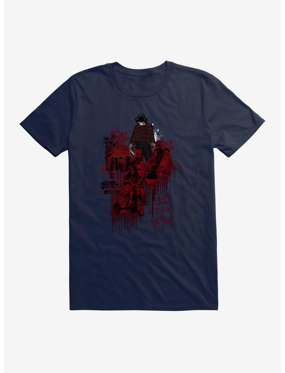 A Nightmare On Elm Street The Children T-Shirt, MIDNIGHT NAVY, hi-res