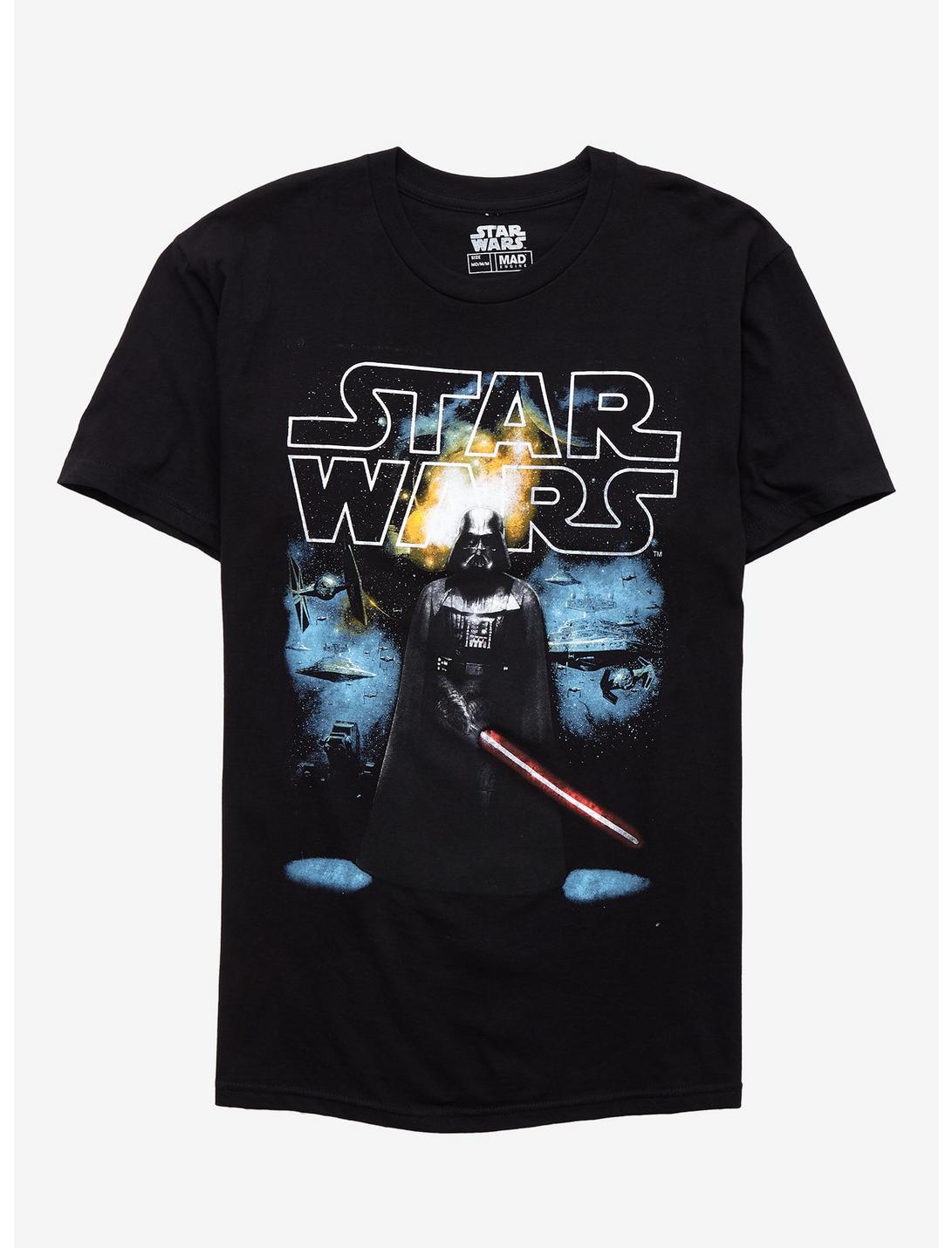 Star Wars Darth Vader & Fleet T-Shirt, BLACK, hi-res