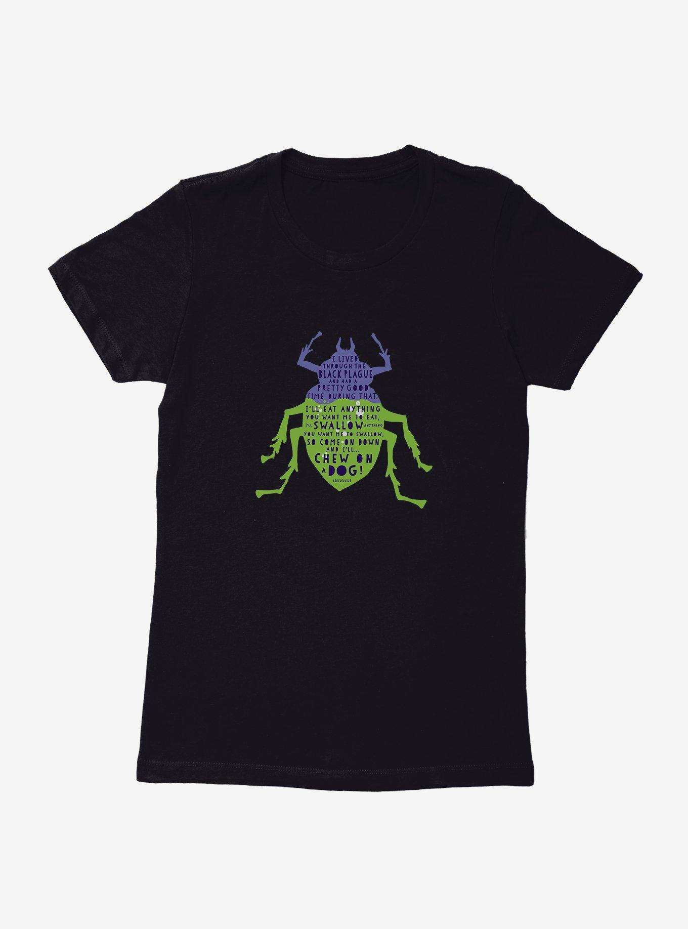 Beetlejuice Beetle Womens T-Shirt, BLACK, hi-res