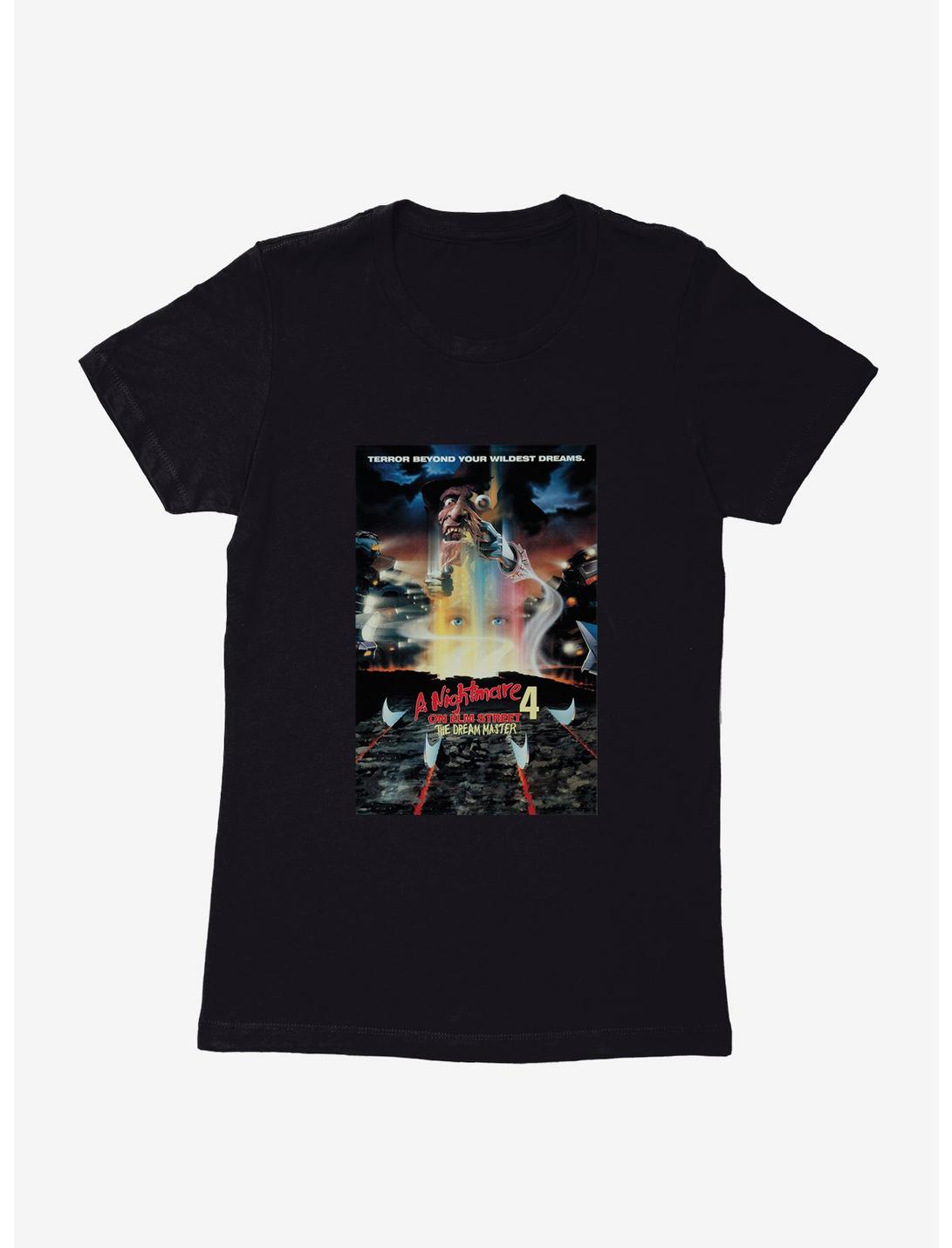 A Nightmare On Elm Street Dream Master Poster Womens T-Shirt, BLACK, hi-res