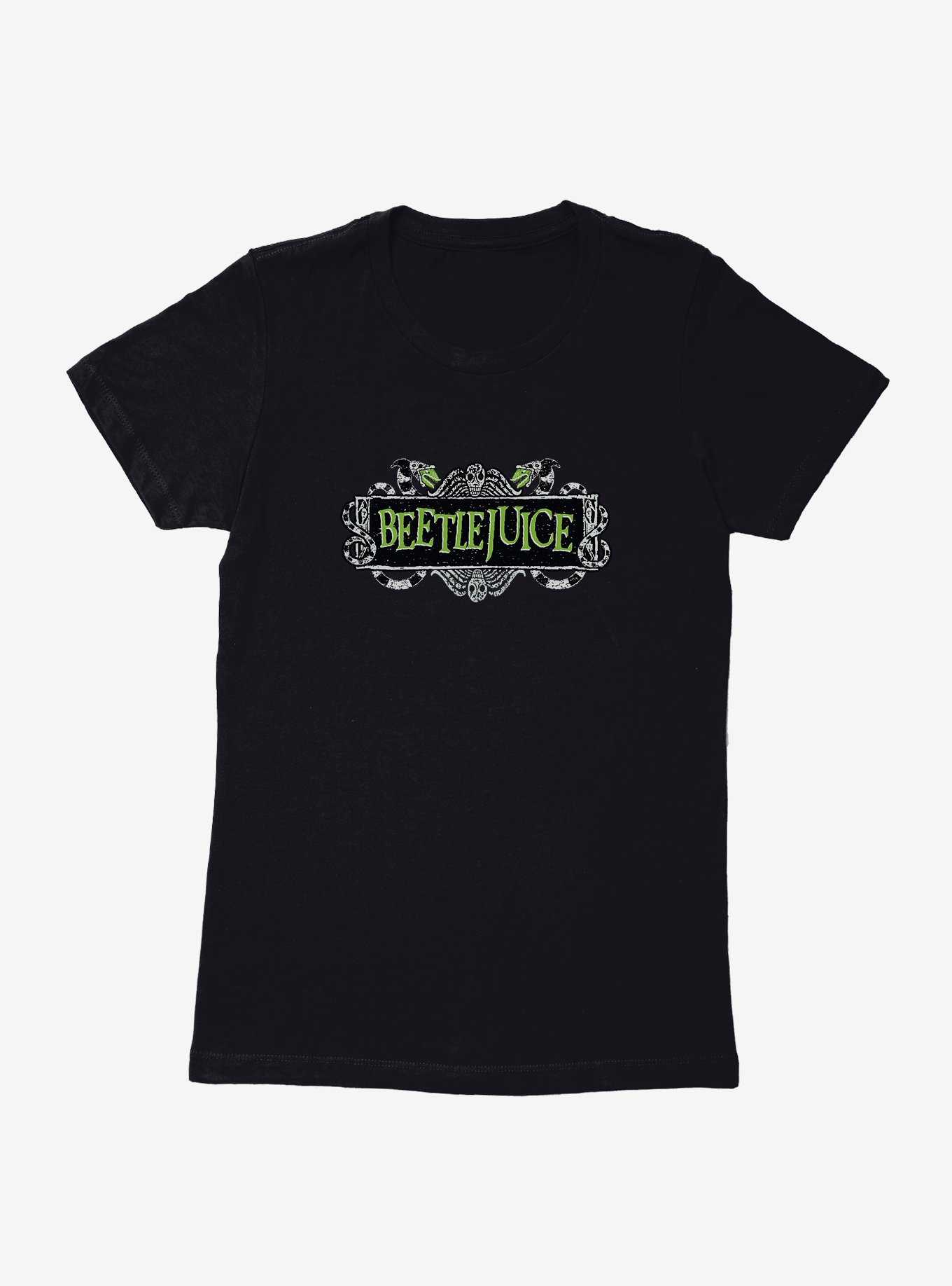 Beetlejuice Title Logo Womens T-Shirt, , hi-res
