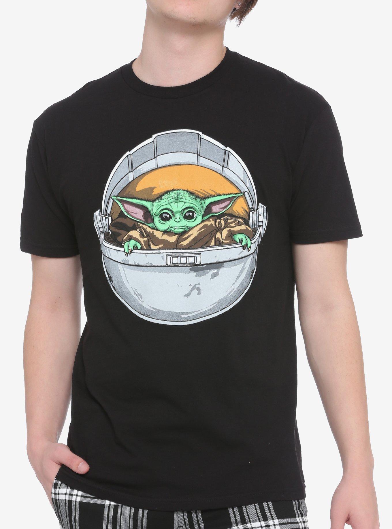 Star Wars The Mandalorian The Child Hover T-Shirt, BLACK, hi-res