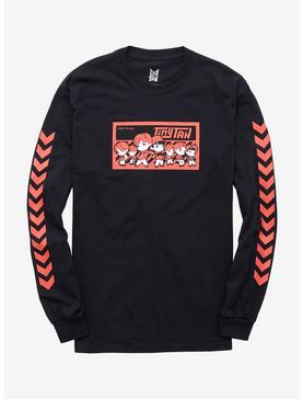 TinyTAN Chevrons Long-Sleeve T-Shirt Inspired By BTS Hot Topic Exclusive, , hi-res