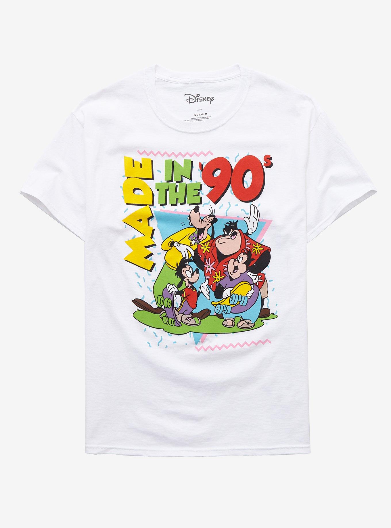Disney Goof Troop Made In The '90s T-Shirt, WHITE, hi-res