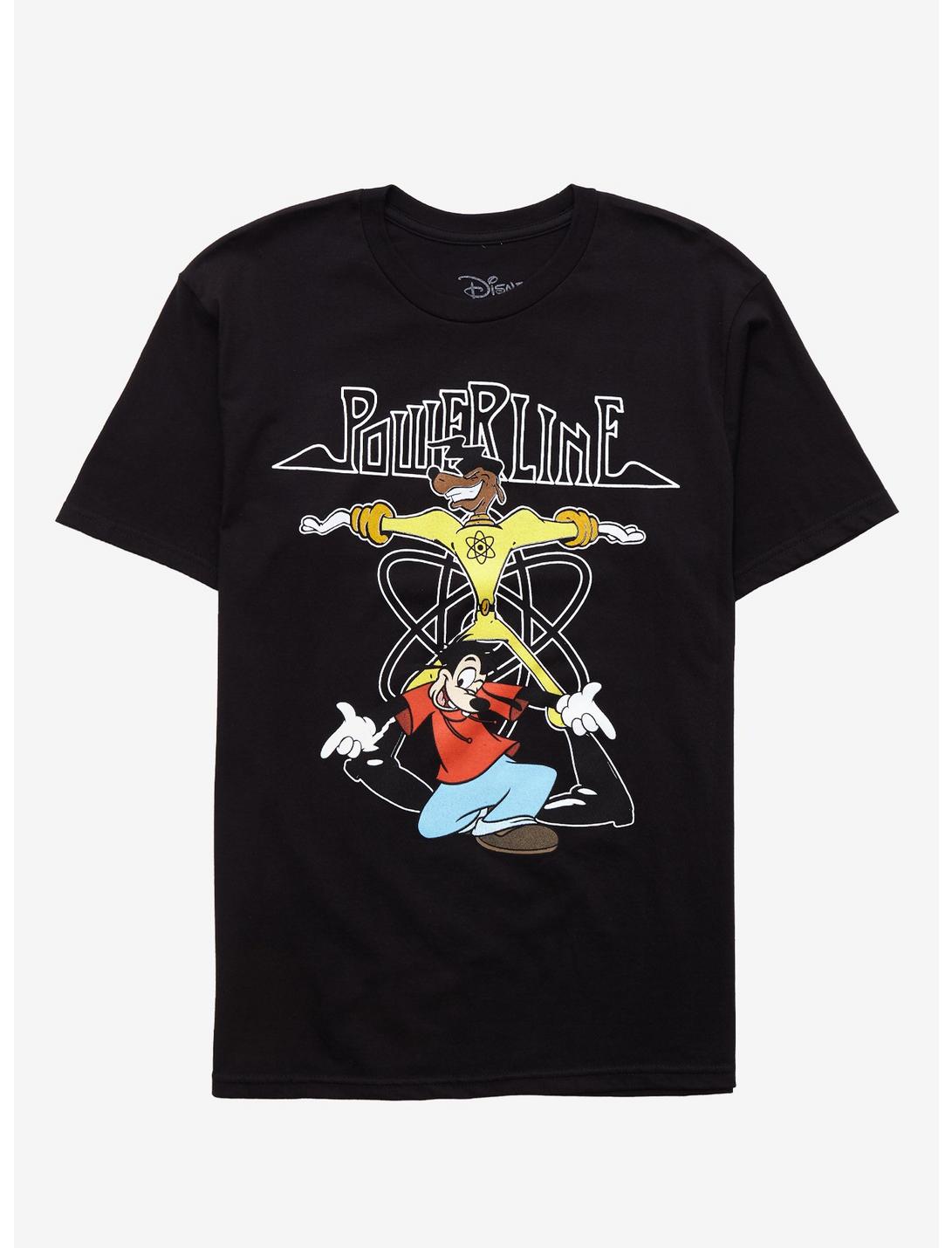 Disney A Goofy Movie Powerline & Max T-Shirt, BLACK, hi-res