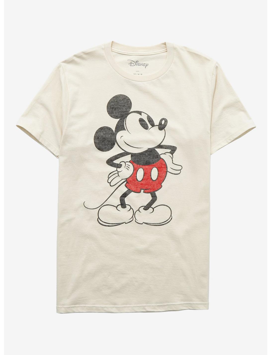 Disney Mickey Mouse Classic Cream T-Shirt, CREAM, hi-res