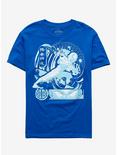 Avatar: The Last Airbender Aang Power Stance T-Shirt, BLUE, hi-res