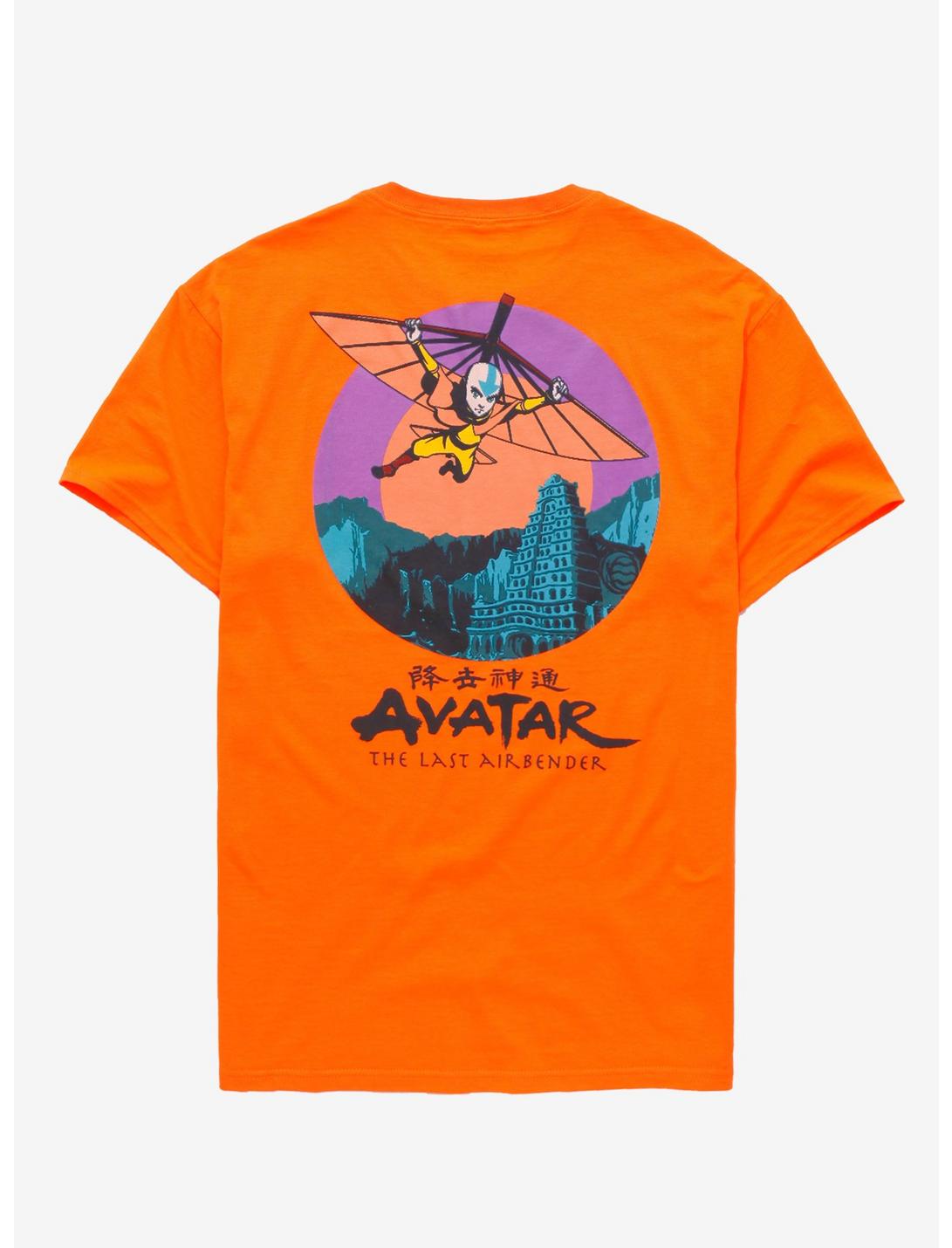 Avatar: The Last Airbender Aang Glider T-Shirt, ORANGE, hi-res