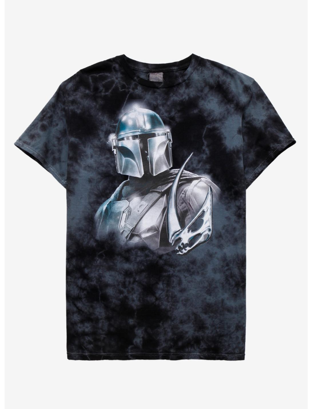Star Wars The Mandalorian Tie-Dye Boyfriend Fit Girls T-Shirt, MULTI, hi-res