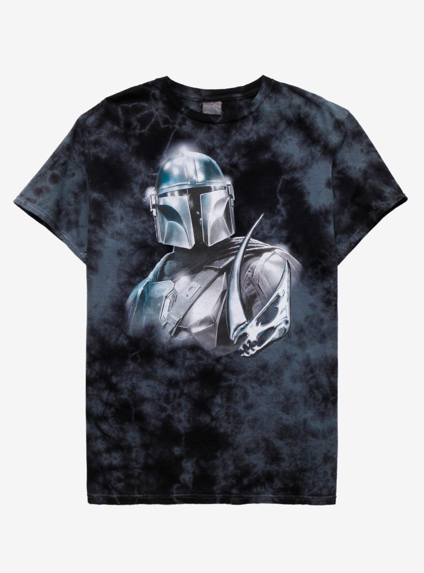 Star Wars The Mandalorian Tie-Dye Boyfriend Fit Girls T-Shirt, MULTI, hi-res