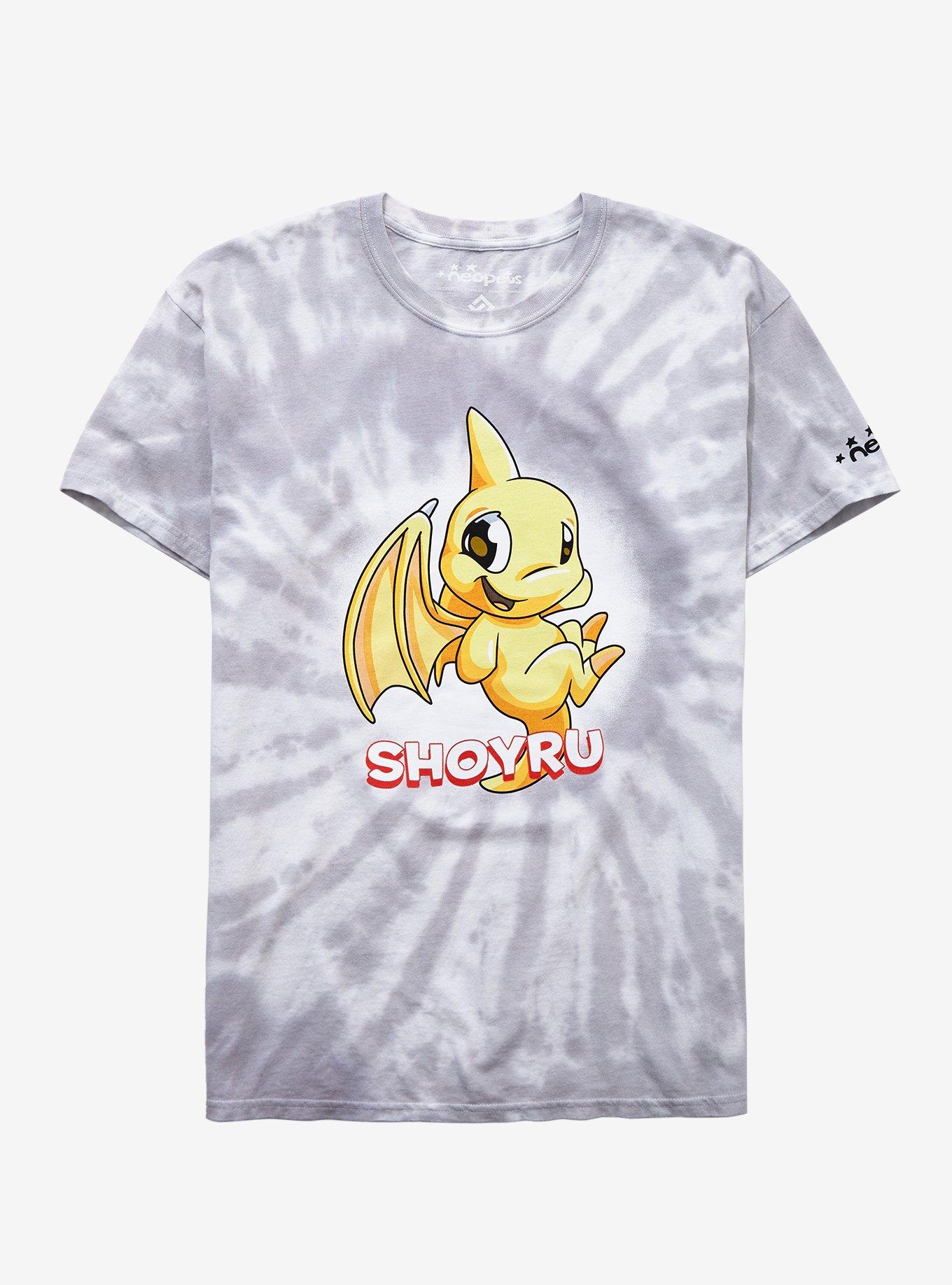 Neopets Shoyru Tie-Dye Boyfriend Fit Girls T-Shirt, MULTI, hi-res