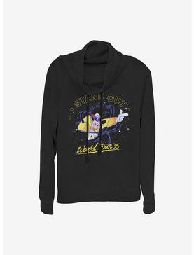 Disney A Goofy Movie Above The Crowd Cowlneck Long-Sleeve Girls Top, , hi-res