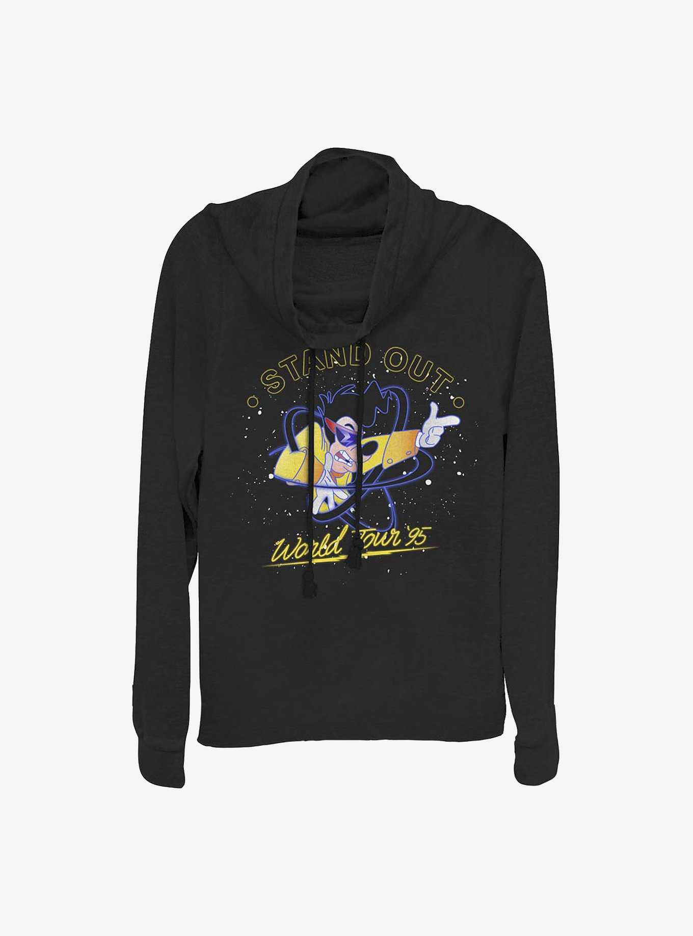 Disney A Goofy Movie Above The Crowd Cowlneck Long-Sleeve Girls Top, , hi-res