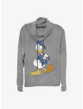 Disney Donald Duck Traditional Donald Cowlneck Long-Sleeve Girls Top, , hi-res