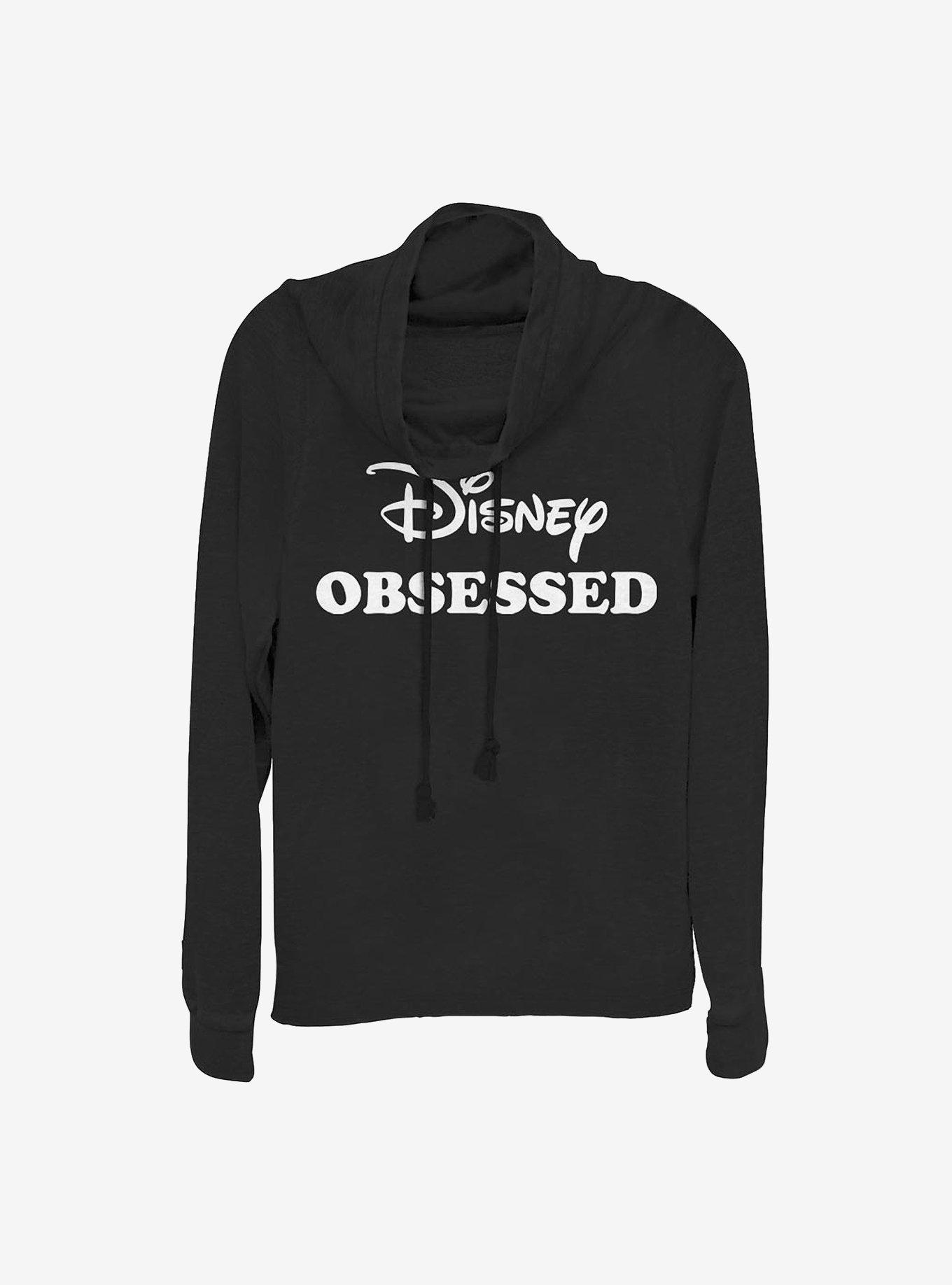 Disney Classic Disney Obsessed Cowlneck Long-Sleeve Girls Top, , hi-res