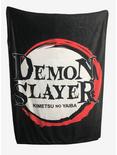 Demon Slayer: Kimetsu No Yaiba Logo Throw Blanket, , hi-res