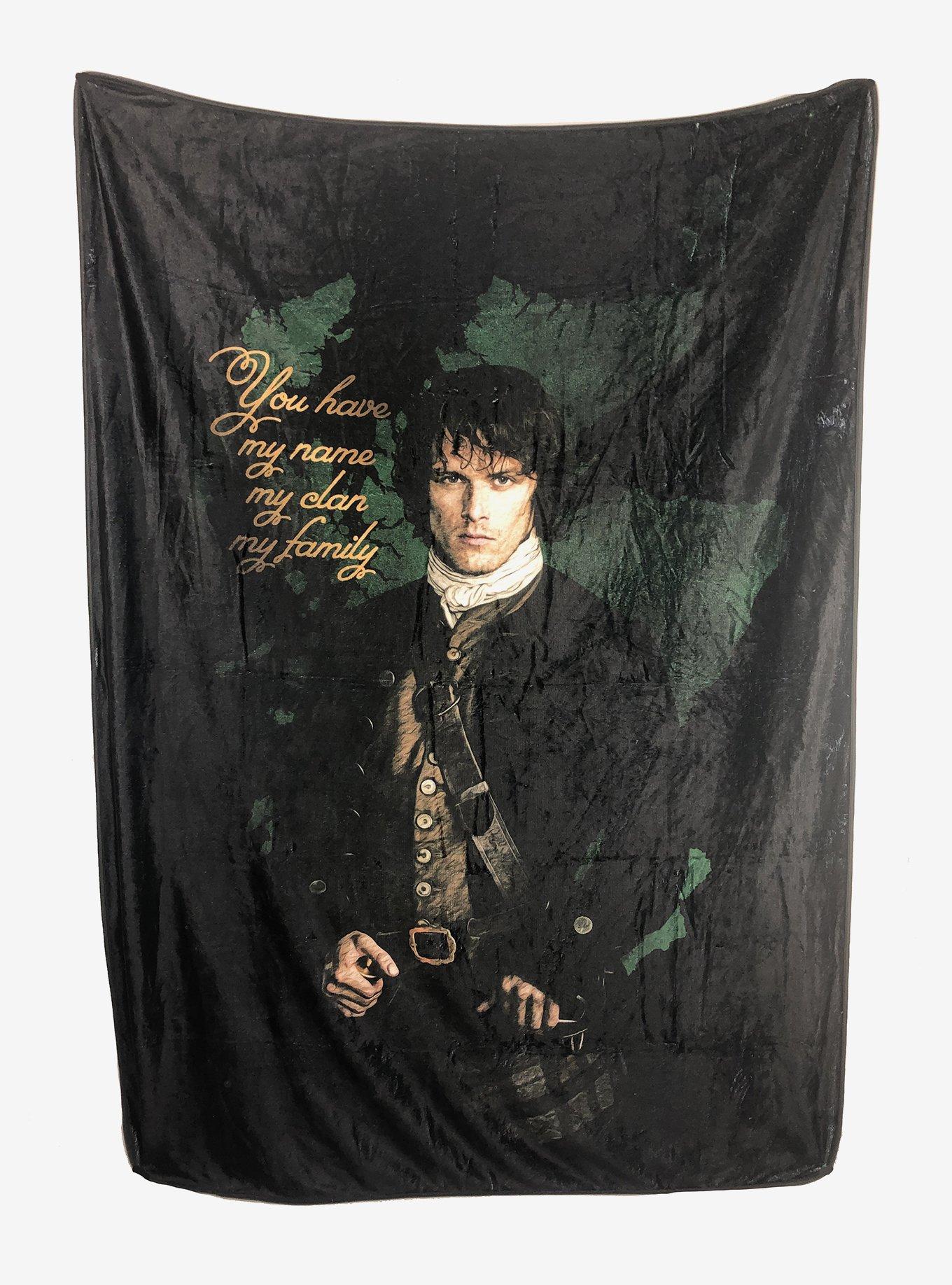 Outlander Jamie Fraser Throw Blanket, , hi-res
