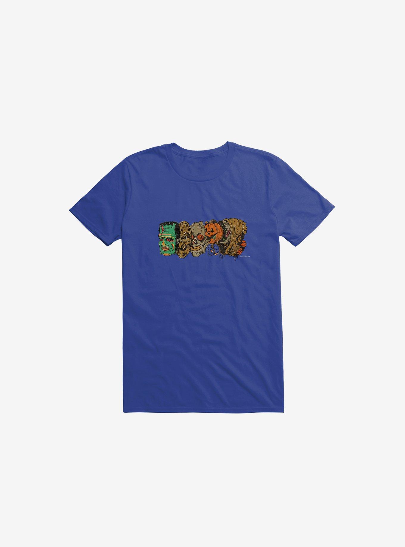 Anatomy Of A Ghoul T-Shirt, ROYAL, hi-res