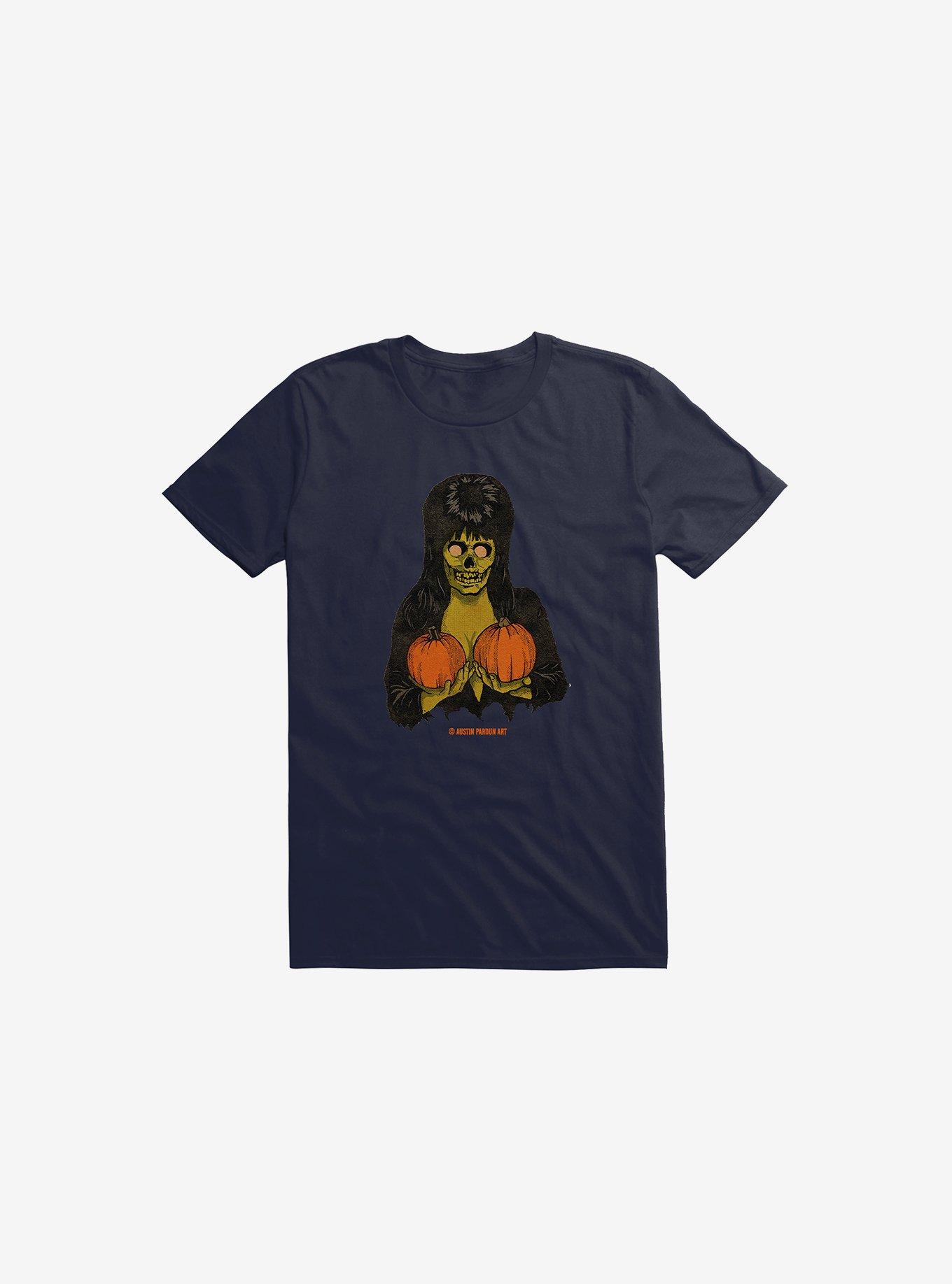 Assets Pumpkin T-Shirt, NAVY, hi-res