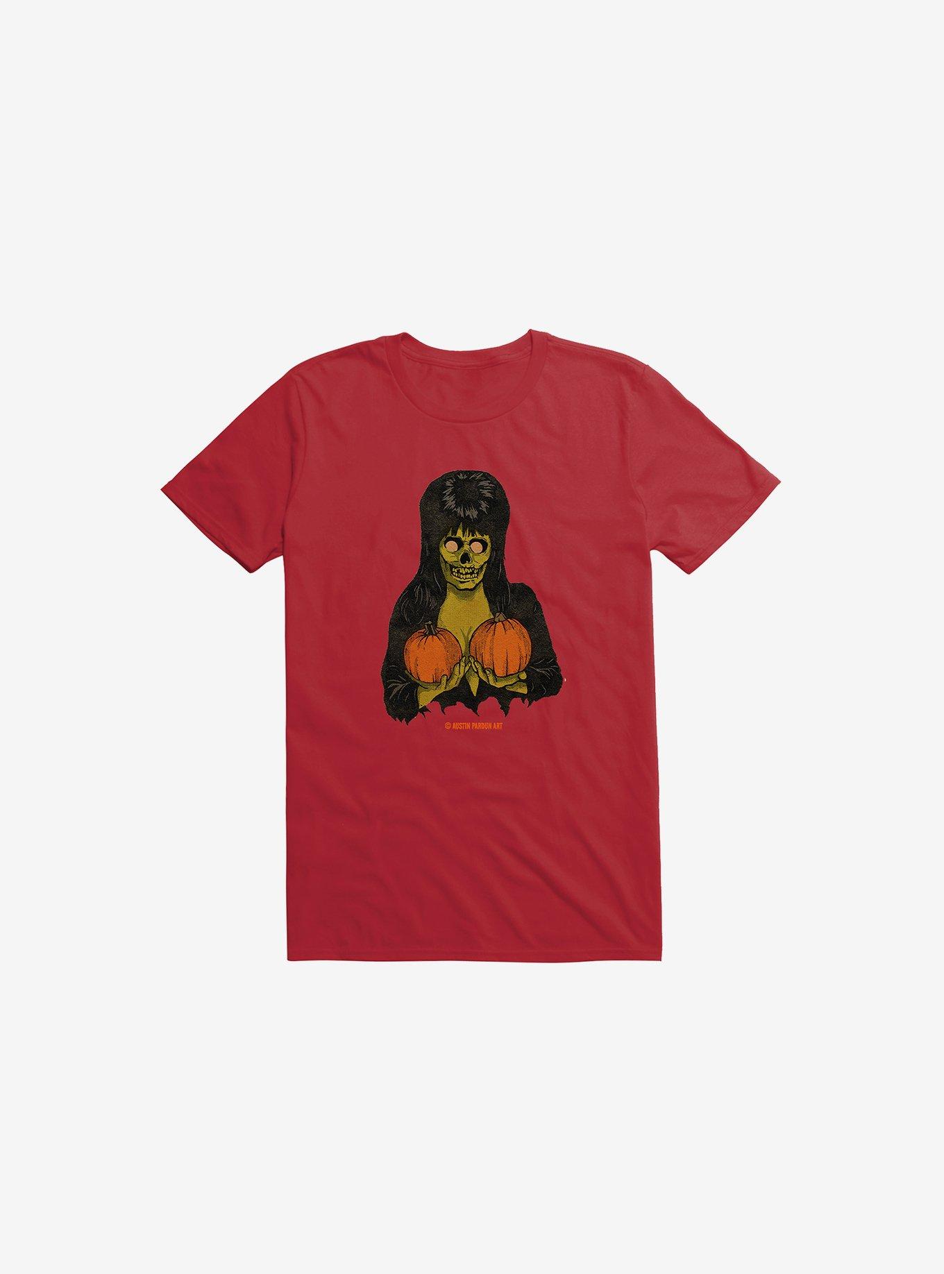 Assets Pumpkin T-Shirt, RED, hi-res