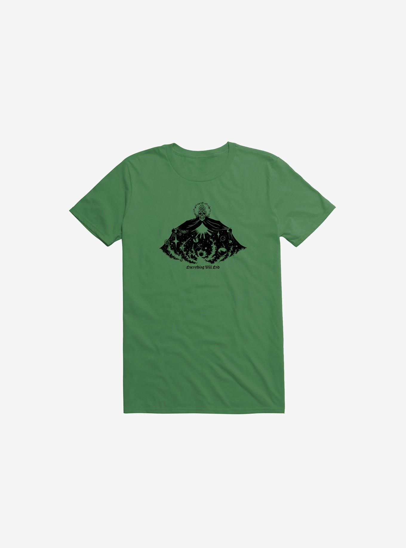 Everything Will End T-Shirt, KELLY GREEN, hi-res
