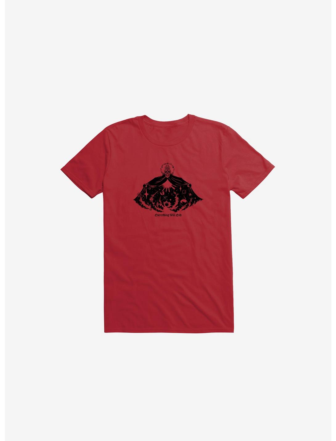 Everything Will End T-Shirt, RED, hi-res