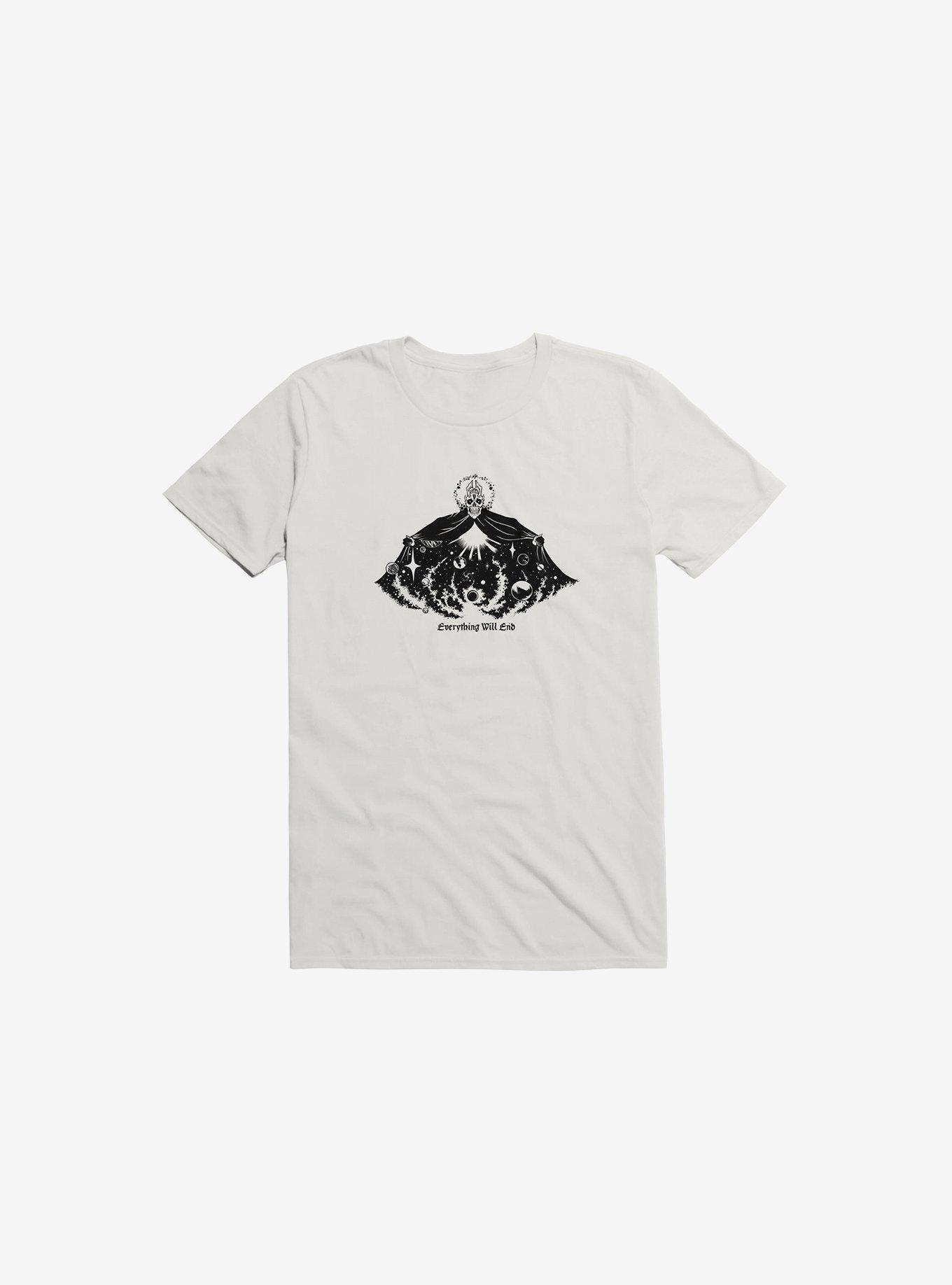 Everything Will End T-Shirt, WHITE, hi-res