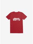 Reptoids Exist T-Shirt, RED, hi-res