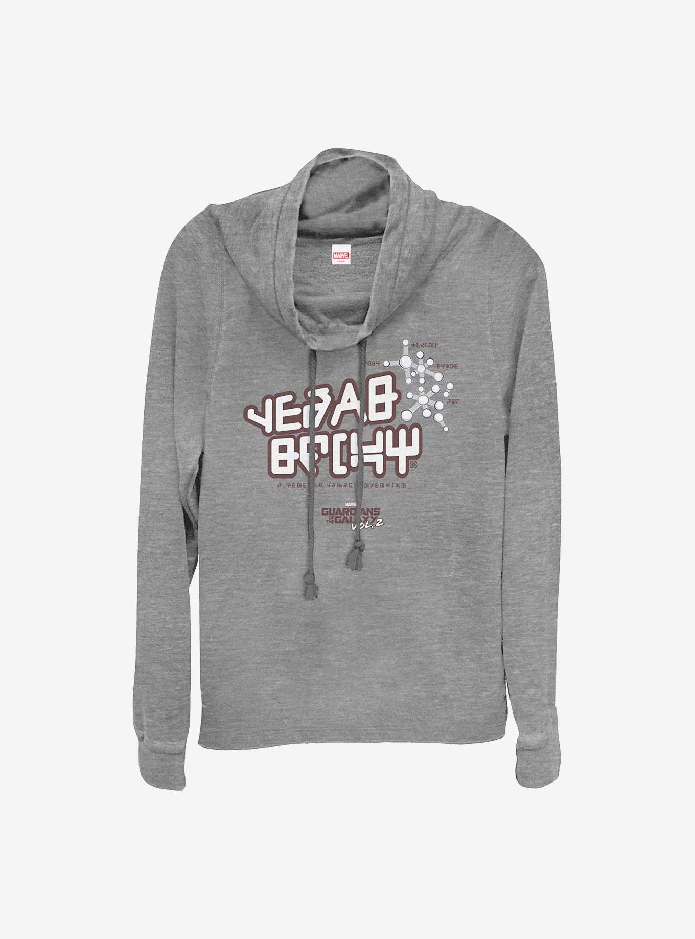 Marvel Guardians Of The Galaxy Star-Lord Shirt Cowlneck Long-Sleeve Girls Top, , hi-res