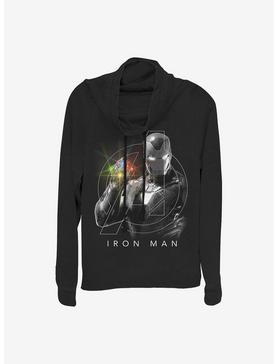Marvel Iron Man Only One Cowlneck Long-Sleeve Girls Top, , hi-res