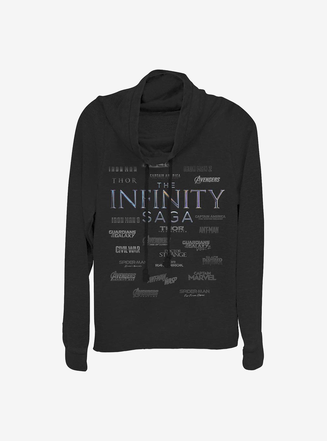Marvel Saga Remembrance Cowlneck Long-Sleeve Girls Top, , hi-res