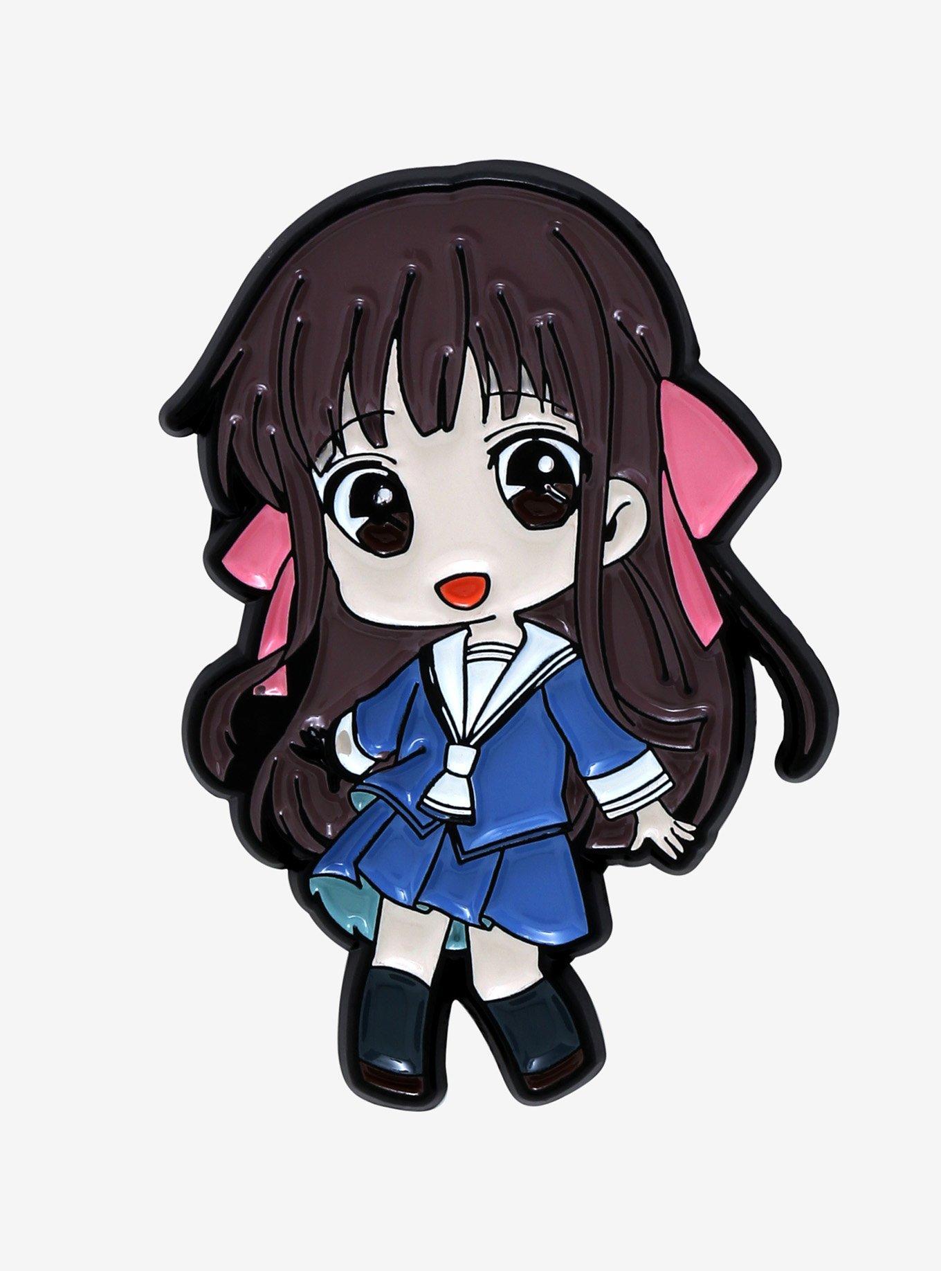 Fruits Basket Chibi Tohru Enamel Pin, , hi-res