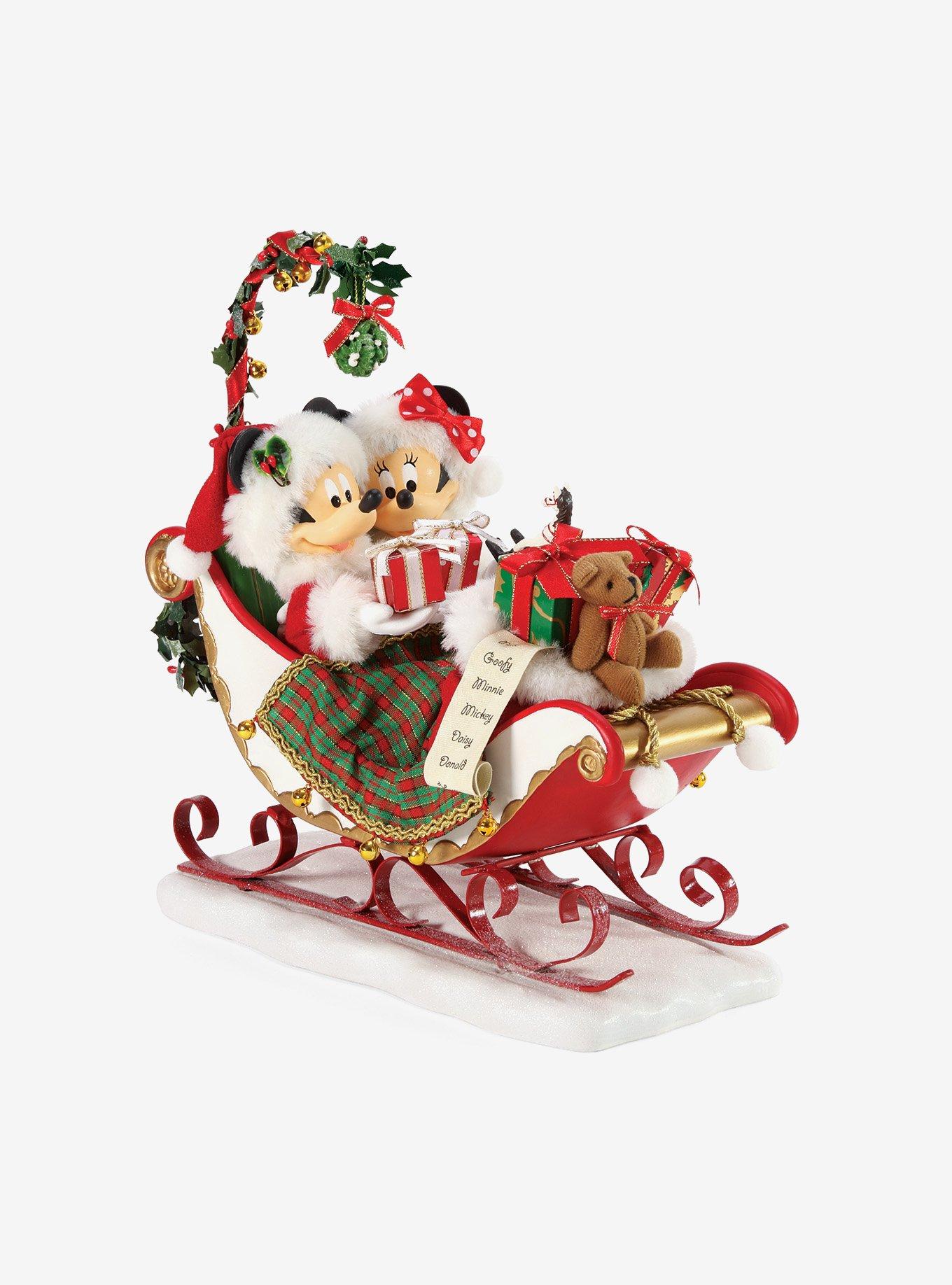 Disney Mickey Mouse Sleigh Bells and Mistletoe Possible Dreams Figure, , hi-res