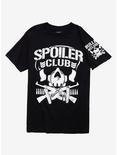New Japan Pro-Wrestling Spoiler Club T-Shirt, BLACK, hi-res
