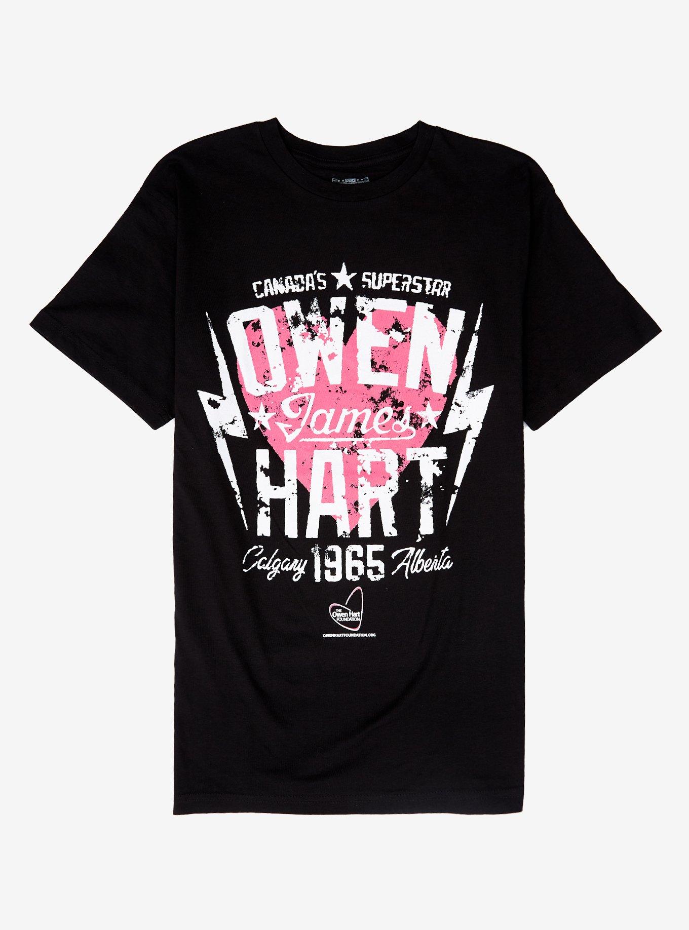 Pro-Wrestling Owen Hart Canada Superstar T-Shirt, BLACK, hi-res