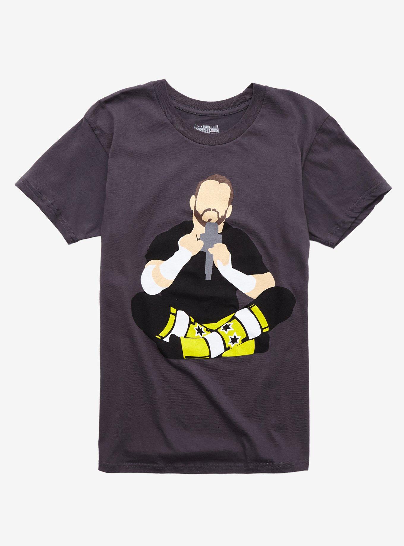 Pro-Wrestling CM Punk Pipe Bomb T-Shirt, CHARCOAL, hi-res